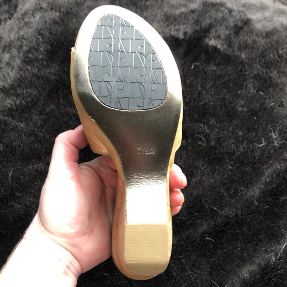 NEW Vintage Diane con Furstenberg wedge sandals - Picture 4 of 12